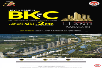 Pay 5% now & balance on possession at Ajmera I-Land in Mumbai